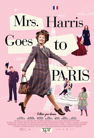 mrs harris goes to paris movie cover