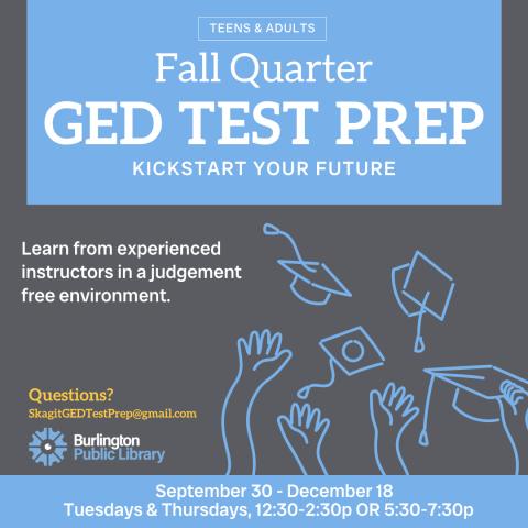 Fall Quarter GED Test Prep