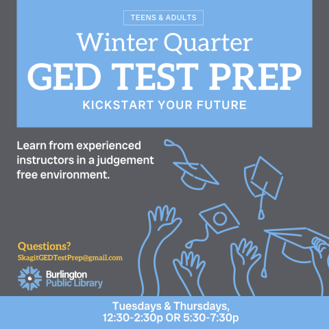 Winter Quarter GED test prep image