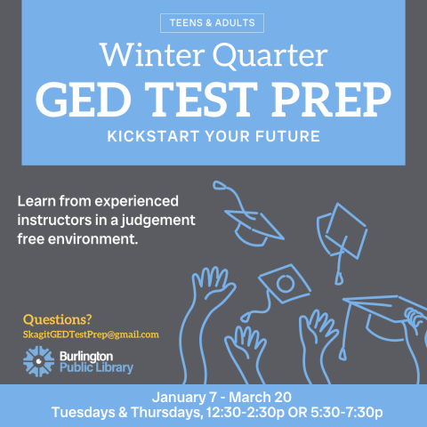 Winter Quarter GED test prep image